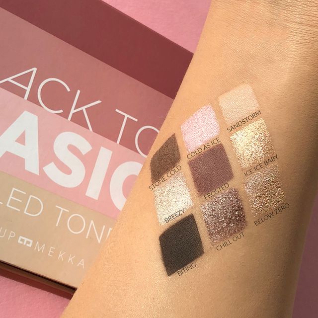 Back to Basic Eyeshadow Palette Chilled Tones - MakeupMekka